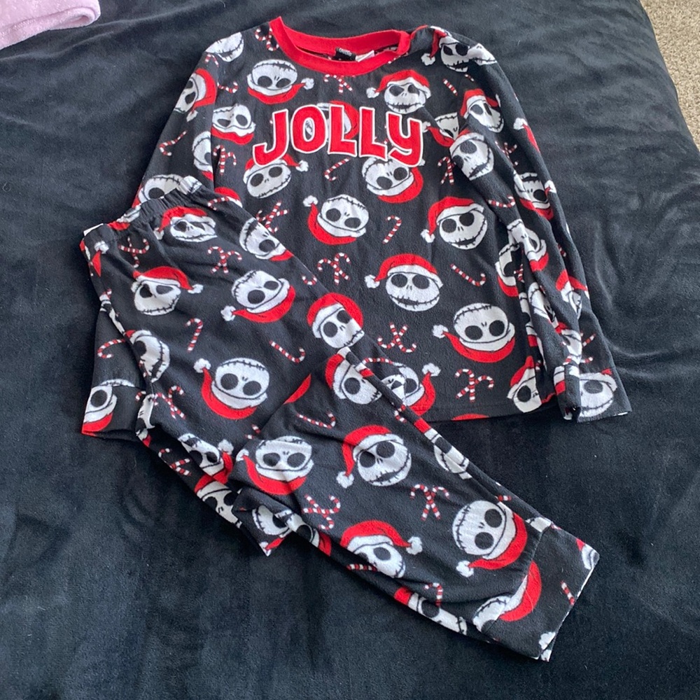 Disney Jack Skellington Fleece Christmas pajamas